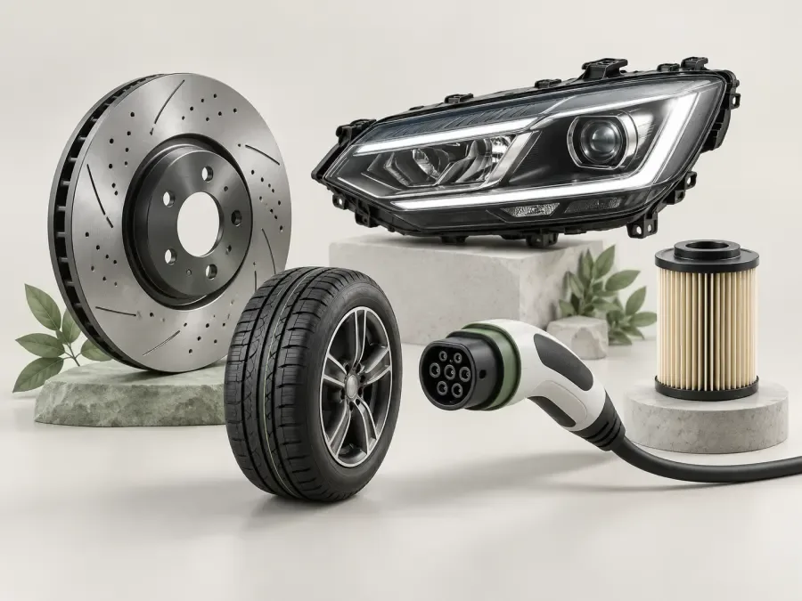 Fordon och mobilitet — 3D-kategoriillustration